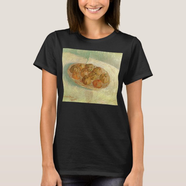 T-shirt Vincent van Gogh - Panier de pommes à vie continue (Devant)