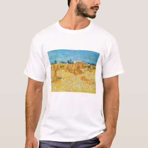 T-shirt Vincent Van Gogh, Récolte de maïs en Provence