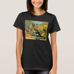 T-shirt Vincent van Gogh Road à Saint-Remy, figure féminin