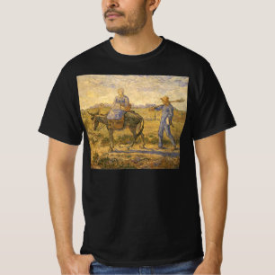 T-shirt Vincent van Gogh - Un couple paysan va au travail