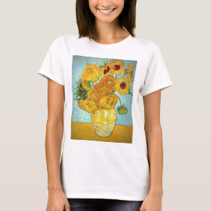 T-shirt Vincent van Gogh - Vase avec 12 tournesols