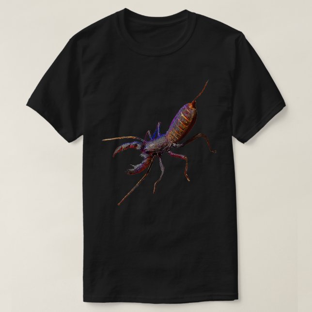 T-shirt Vinegaroon Thelyphonida Whip Scorpion (Design devant)