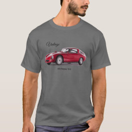 T - SHIRT VINTAG ALPHA ROMEO CAR T - SHIRT