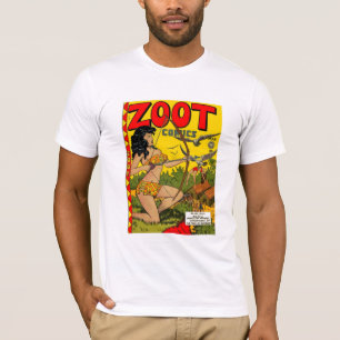 T - Shirt Vintag Comic Buchabdeckung Zoot