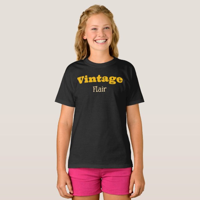 T-shirt vintage (Devant entier)