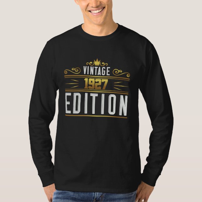 T-shirt Vintage 1927 Edition (Devant)