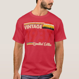 T-shirt Vintage 1937 Birthday Shirt Limited Edition 1937 B