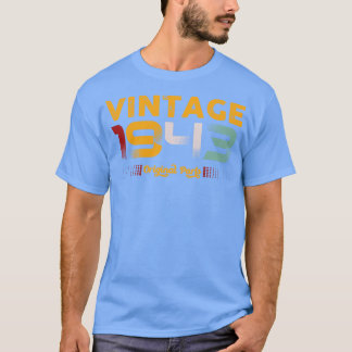 T-shirt Vintage 1943 Pièces d'origine Famille Cadeau d'ann