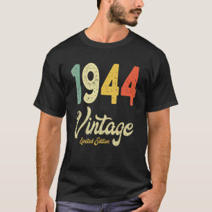 T-shirt Vintage 1944 78e anniversaire Retro 78 ans