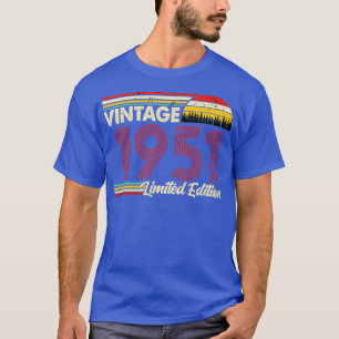 T-shirt Vintage 1951 Birthday Shirt Limited Edition 1951 B