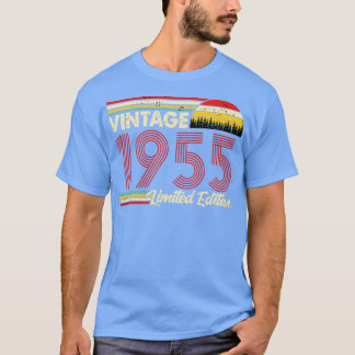 T-shirt Vintage 1955 Birthday Shirt Limited Edition 1955 B
