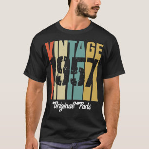 T-shirt Vintage 1957 Parties originales 64 Anniversaire