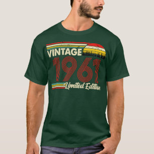 T-shirt Vintage 1961 Birthday Shirt Limited Edition 1961 B