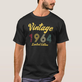 T-shirt Vintage 1964 60e anniversaire Cadeaux Hommes