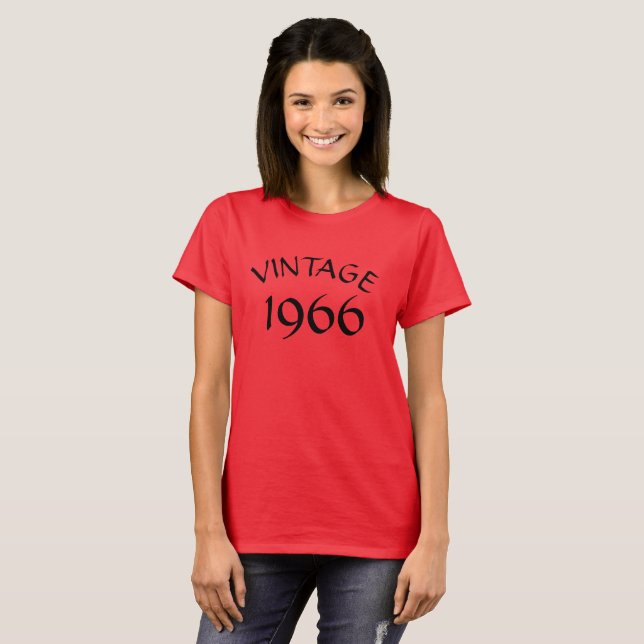 T-shirt Vintage 1966 (Devant entier)