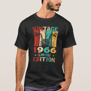 T-shirt Vintage 1966 Limited Edition 57 ans 57e Bir