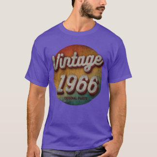 T-shirt VINTAGE 1966 PIÈCES D'ORIGINE famille