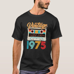 T-shirt Vintage 1975 Magnifique 47 Ans Rétro 47E Naissance