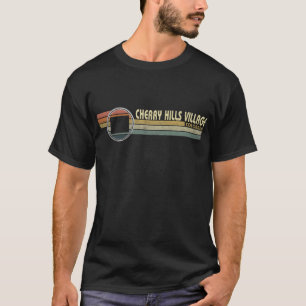 T-shirt Vintage 1980 Style CHERRY HILLS VILLAGE, CO