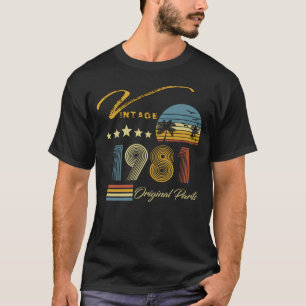 T-shirt Vintage 1981 - 40e anniversaire 40 ans