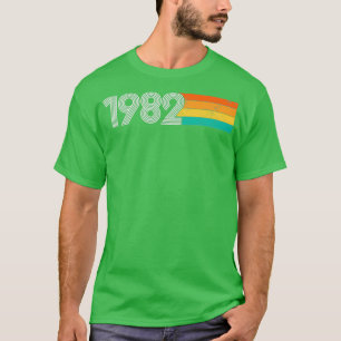 T-shirt Vintage 1982 39 Anniversaire Cadeau Retro