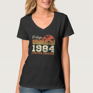 T-shirt Vintage 1984 Limited Edition 40e anniversaire