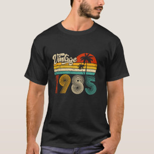 T-shirt Vintage 1985 Né En 1985 40e Anniversaire Cadeaux 4