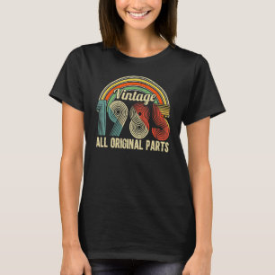 T-shirt Vintage 1985 Pièces Originales Meilleur De 1985 An
