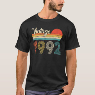 T-shirt Vintage 1992 30e anniversaire pour hommes femmes 3