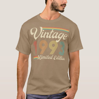 T-shirt Vintage 1993 Edition Limitée 30 Anniversaire