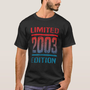 T-shirt Vintage 2003 u2013 2003 Anniversaire 1