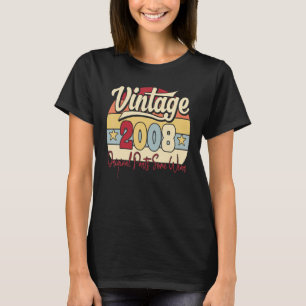 T-shirt Vintage 2008 Pièces originales Certaines portent R