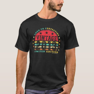 T-shirt Vintage 2013 9E Cadeau Anniversaire Hommes Femmes