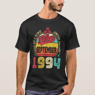 T-shirt Vintage 28ème anniversaire stupéfiant depuis septe