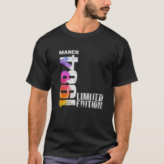 T-shirt Vintage 40 Anniversaire I Edition Limitée Mars 198