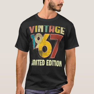 T-shirt Vintage 56 Décorations d'anniversaire Hommes 56e A