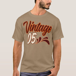T-shirt Vintage 5 ans Anniversaire
