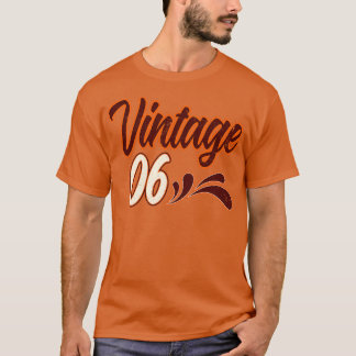 T-shirt Vintage 6 Anniversaire
