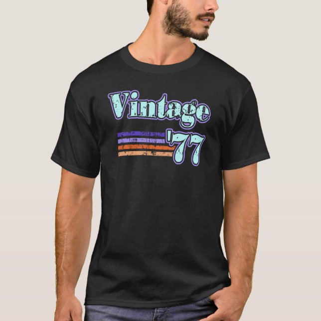 T-shirt Vintage 77 (Devant)