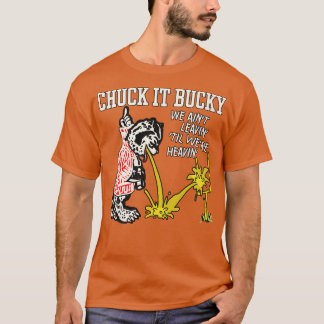 T-shirt Vintage 80s Retro Chuck It Bucky