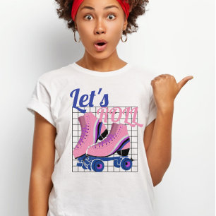 T-shirt vintage 80s super Sakte Laissons rouler