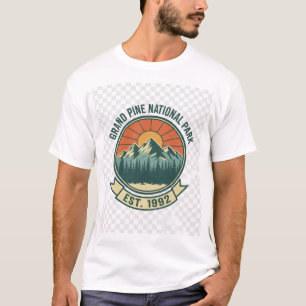 T-Shirt Vintage 90s Aventure Parc National