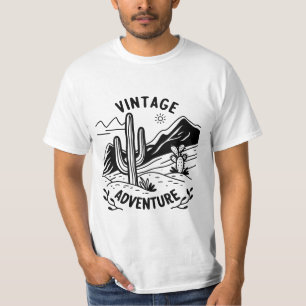T-Shirt vintage Adventure - Retro Outdoor Explorer