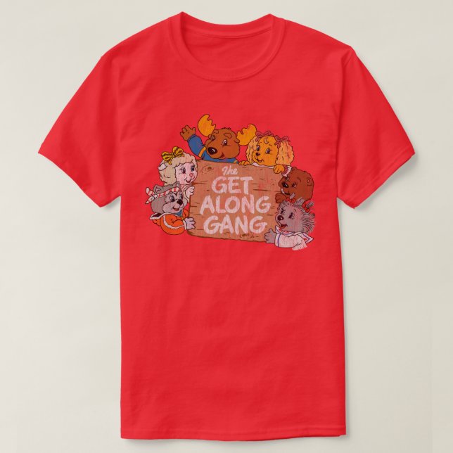 T-shirt Vintage Along Gang (Design devant)