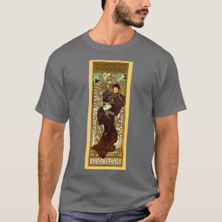 T-shirt Vintage Alphonse Mucha Lorenzaccio bannière vertic