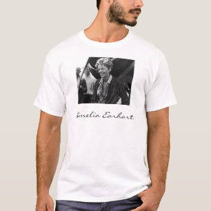 T-shirt Vintage Amelia Earhart Portrait photo