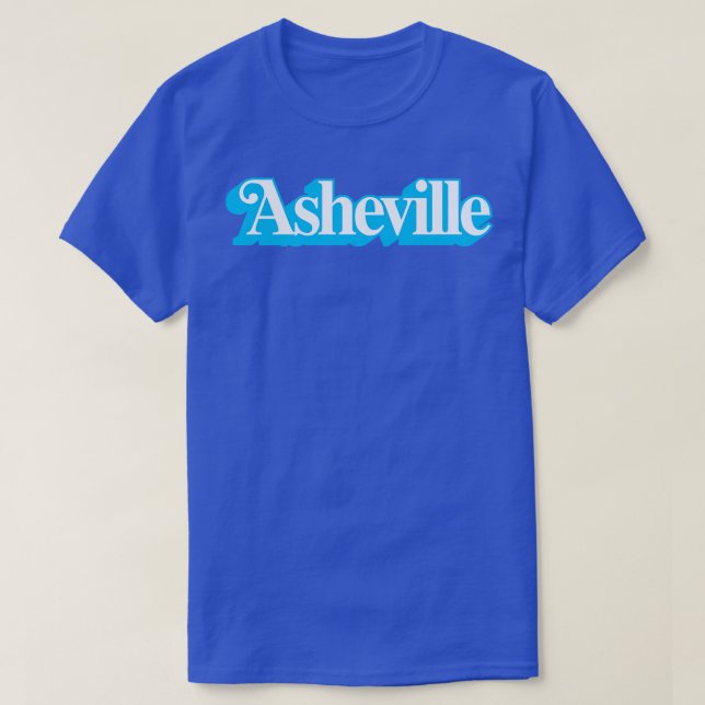 T-shirt Vintage Asheville (Design devant)