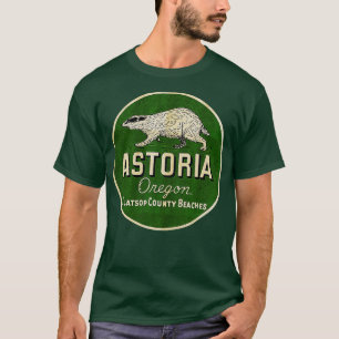 T-shirt Vintage Astoria Oregon