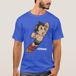 T-shirt Vintage Astroboy Anime Robot Show Astro Boy Espace
