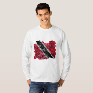 T-shirt vintage avec drapeau de Trinité-et-Tobago